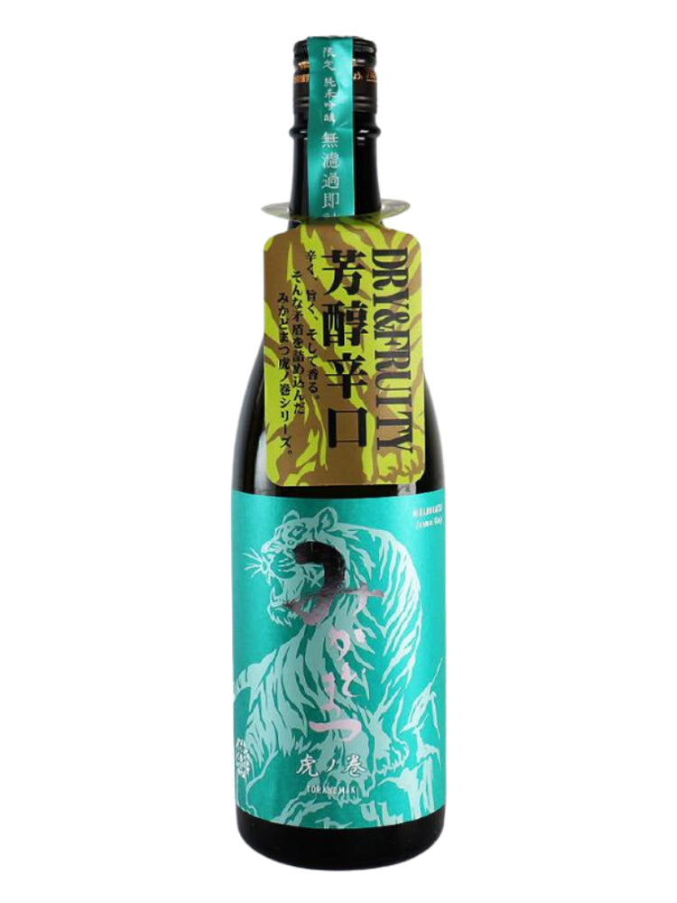 帝松 虎ノ巻 綠 純米吟釀 無濾過原酒 芳醇辛口