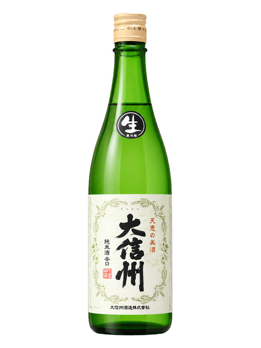 大信州 洗練純米 辛口生  720ml