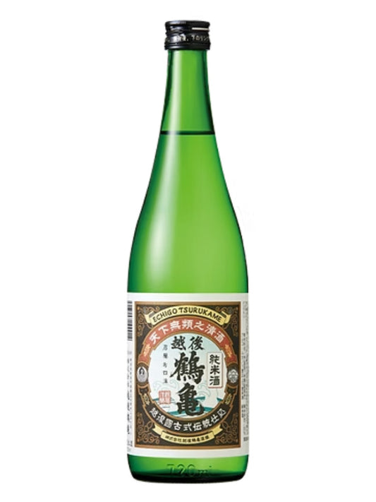 越後鶴龜 純米酒 720ml