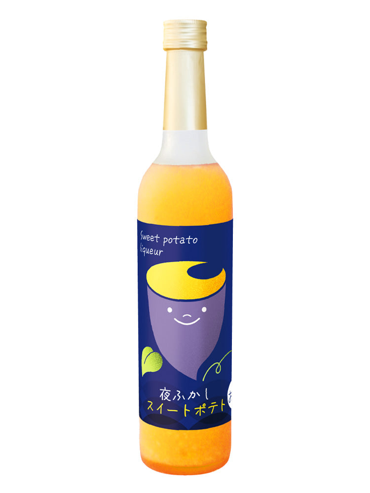 深夜的微醺地瓜派 濃厚地瓜利口酒 夜ふかし スイートポテト 500ml