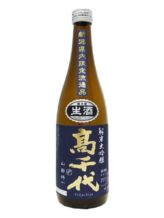 高千代 純米大吟釀 山田錦 生酒【新潟縣內限定】