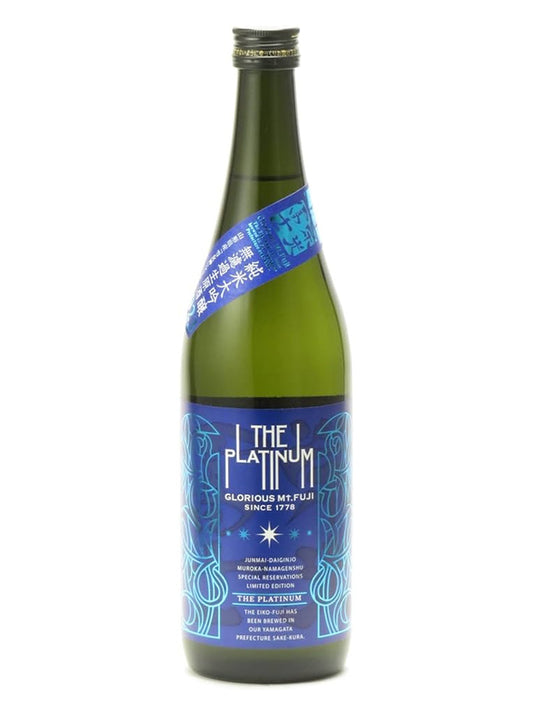 榮光富士 THE PLATINUM 雪女神  純米大吟釀 無濾過生原酒 720ml