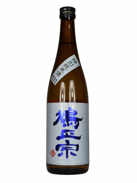 鳩正宗 特別純米酒 直汲 blue